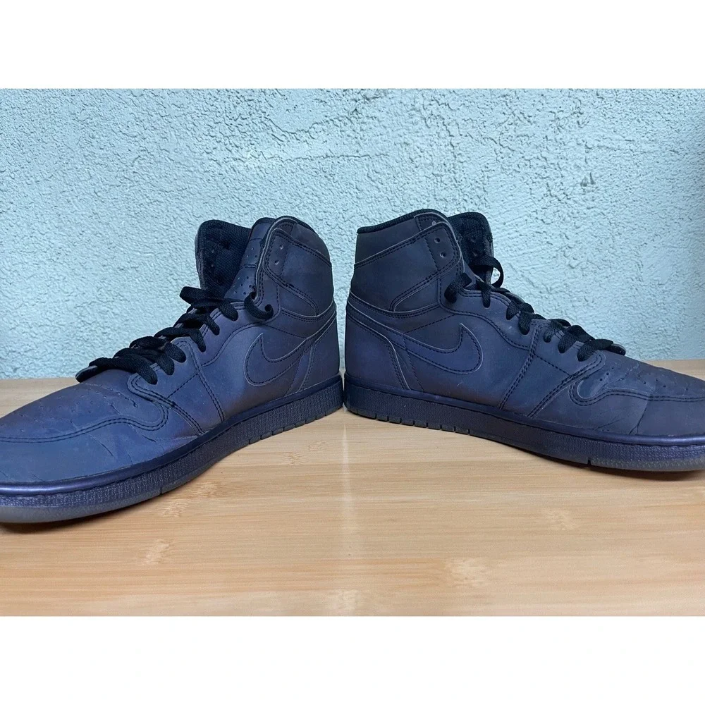 Size 11 Jordan 1 High Zoom Fearless Mens Black Good Iridescent BV0006-900